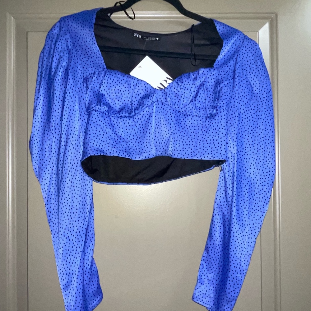 Zara Long-sleeve Crop
